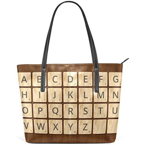 Bossa amb abecedari de Scrabble