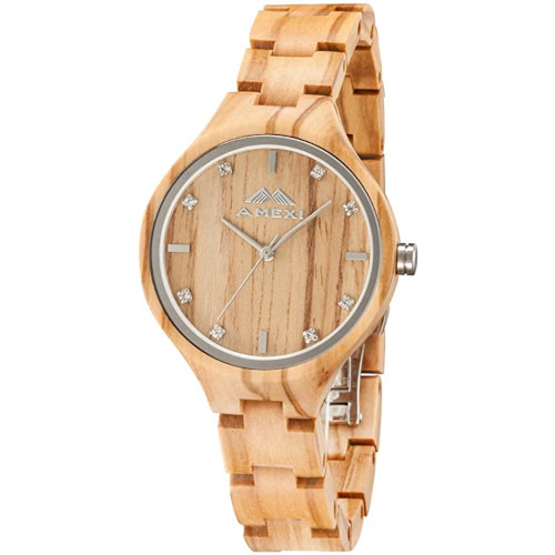 Rellotge de fusta per a dona Amexi