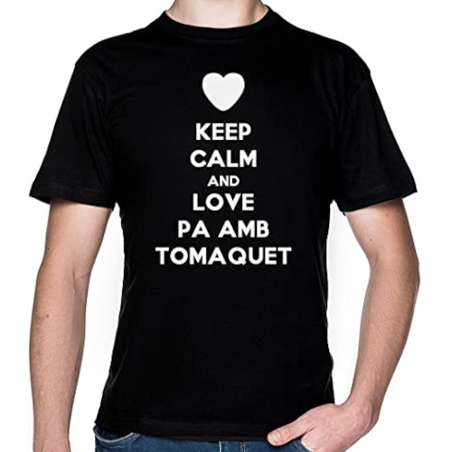 Samarreta "Keep calm and love pa amb tomaquet"