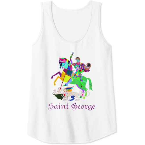 Samarreta de tirants de "Saint George" amb disseny acolorit