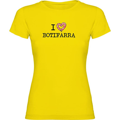 Samarreta per a dona "I love botifarra"